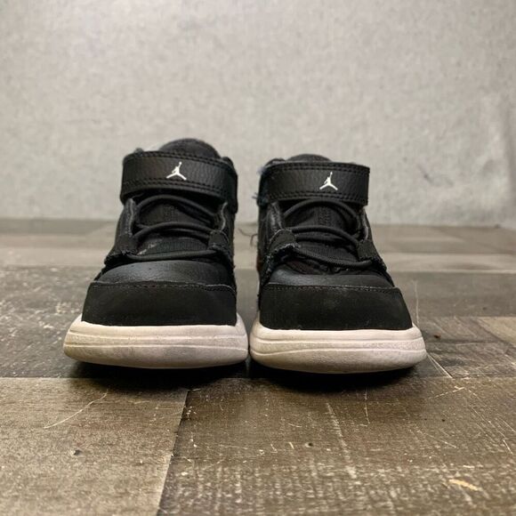 Jordan fadeaway toddler 6c shoes black red athletic sneakers - Picture 2 of 10